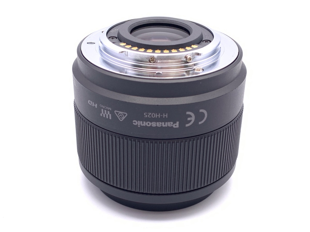 中古：B(並品)】パナソニック LUMIX G 25mm F1.7 ASPH. [H-H025K