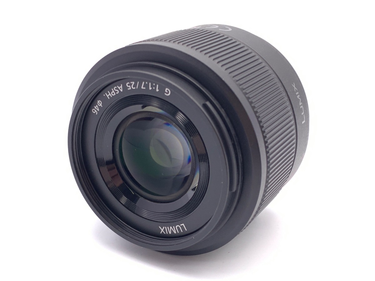 中古：B(並品)】パナソニック LUMIX G 25mm F1.7 ASPH. [H-H025K