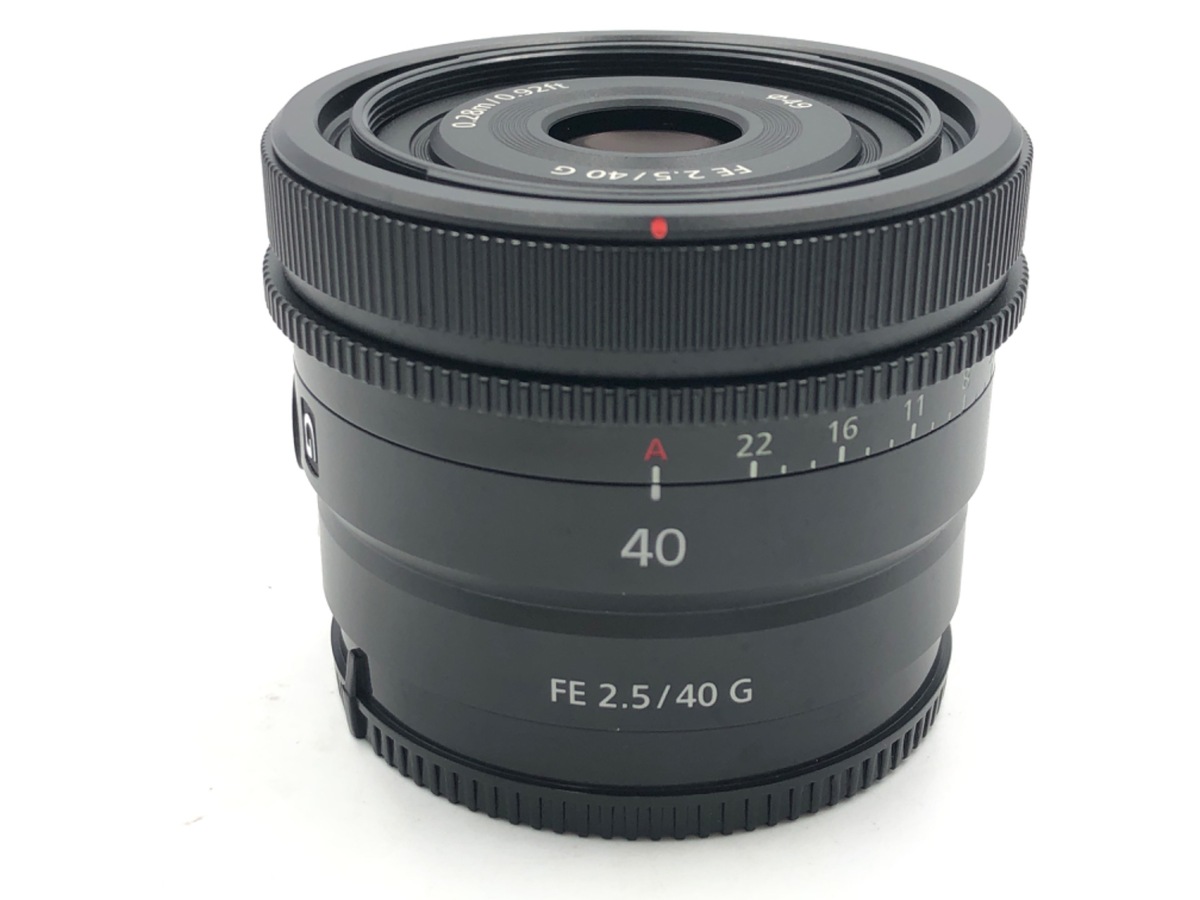 【極美品】SONY FE 40mm F2.5 G SEL40F25G FE 40mm F2.5 G SEL40F25G 中古価格比較 - 価格.com