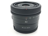 中古】ソニー FE 40mm F2.5 G [SEL40F25G] 在庫一覧｜カメラのキタムラ