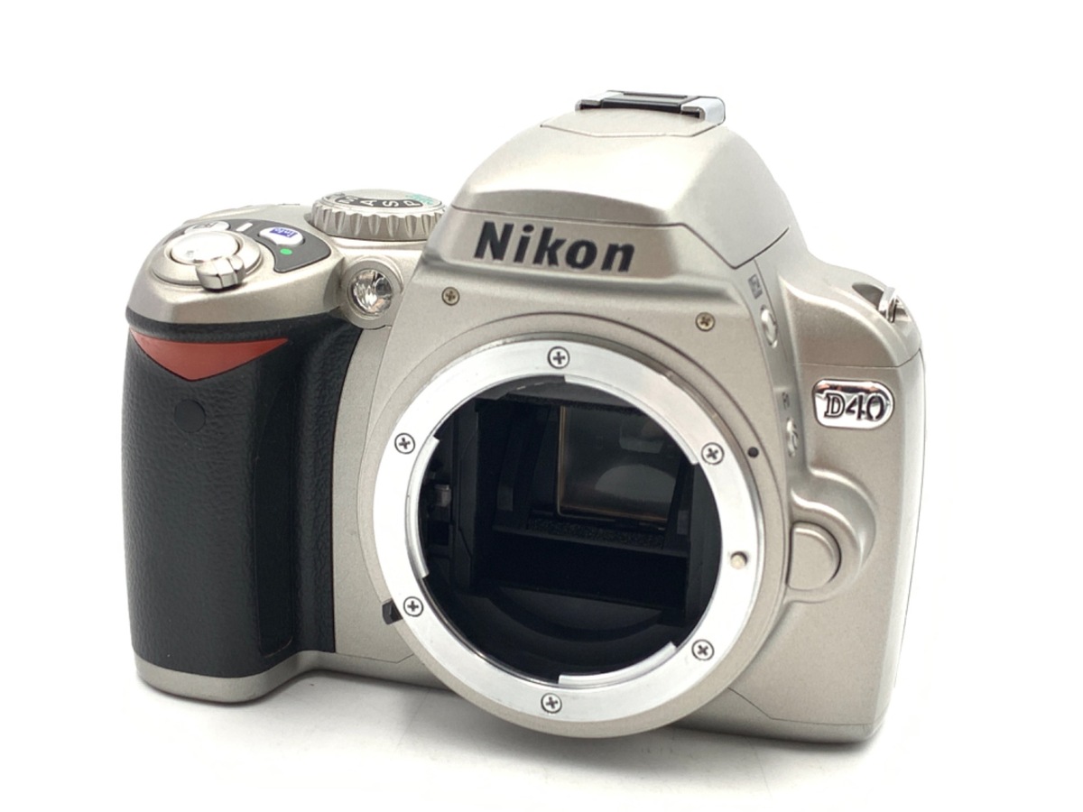 中古】ニコン D40 シルバーボディ｜｜カメラのキタムラネットショップ