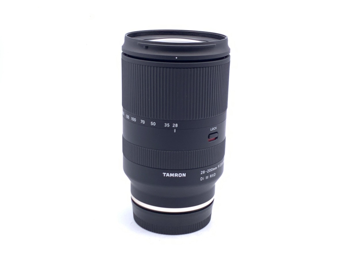 タムロン 28-200mm F2.8-5.6 Di III RXD ソニーEマウント用（Model A071）