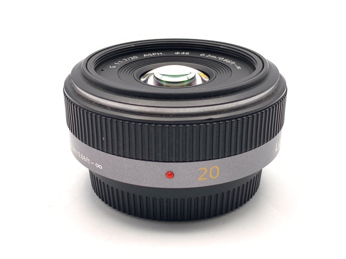 LUMIX G 20mm/F1.7 ASPH. H-H020 中古価格比較 - 価格.com