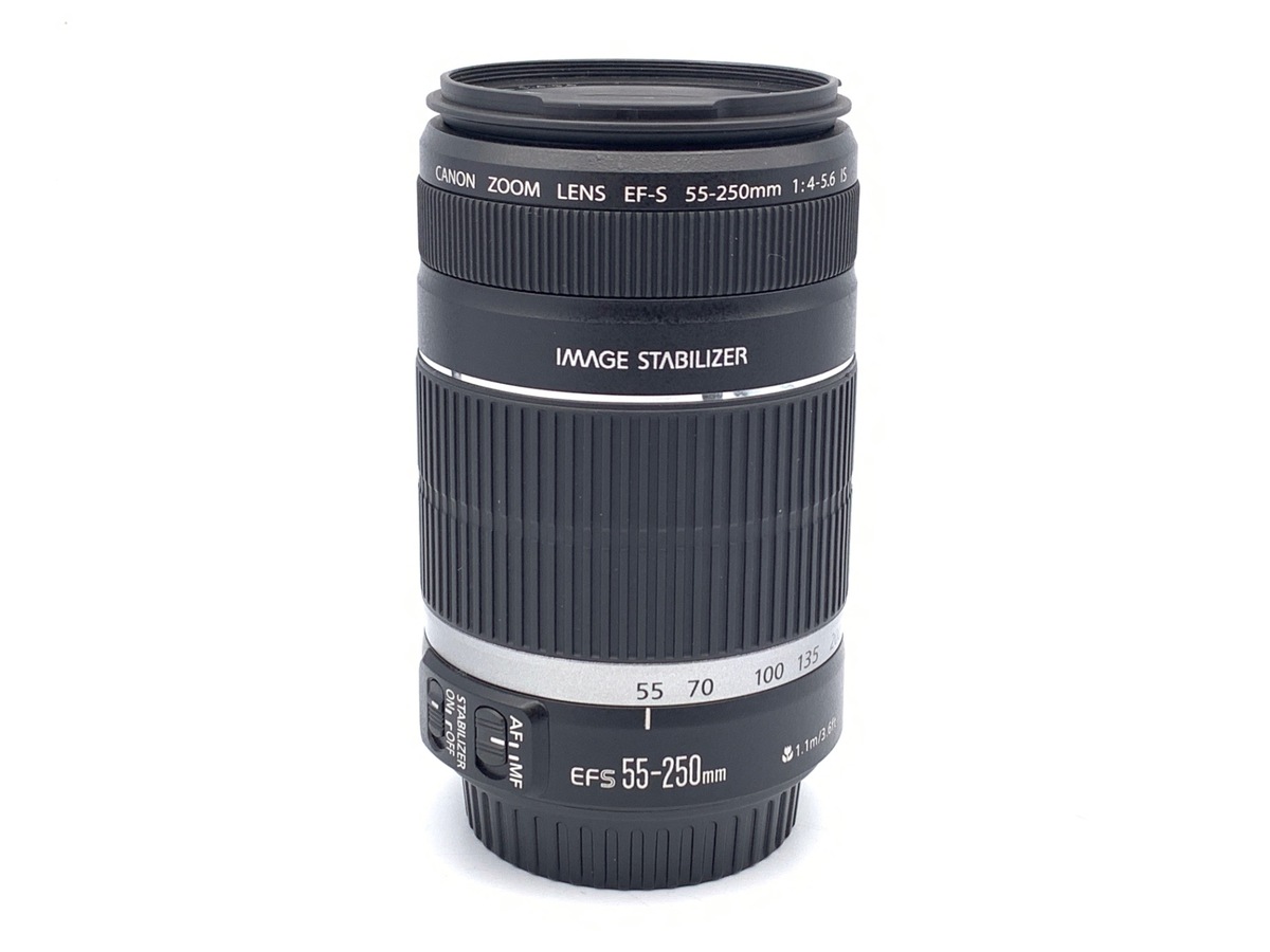 □Canon カメラレンズ EF-S 55-250mm 1:4-5.6 IS STM キャノン オート