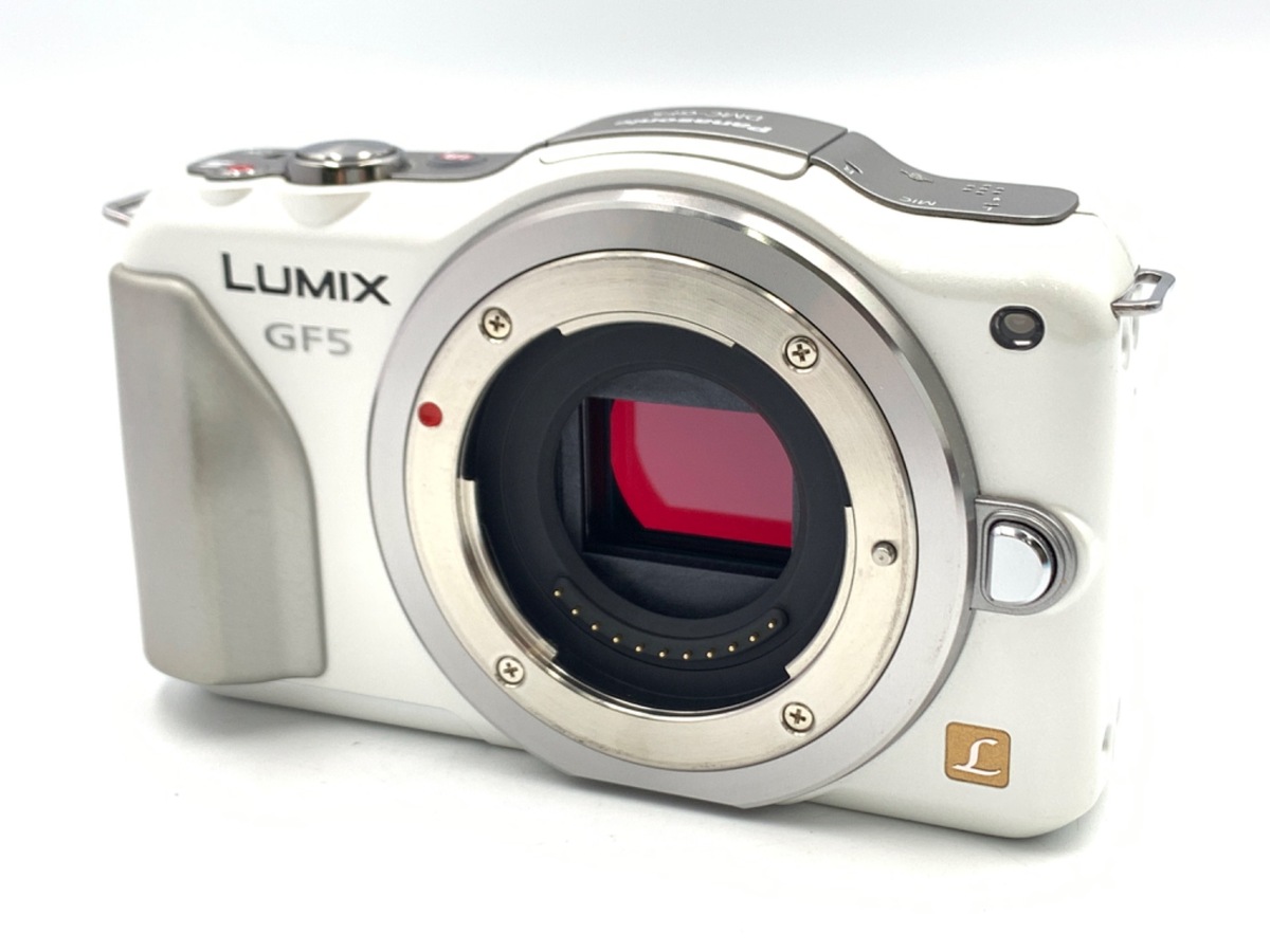中古】パナソニック LUMIX DMC-GF5-W ボディ シェルホワイト 在庫一覧