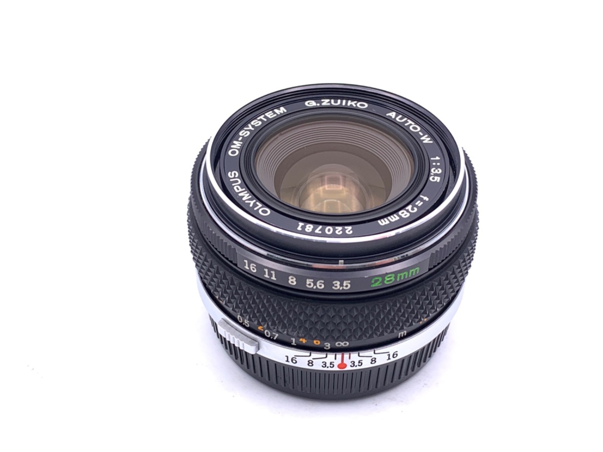 中古】オリンパス G.ズイコー オート-W 28mm F3.5 在庫一覧｜カメラの