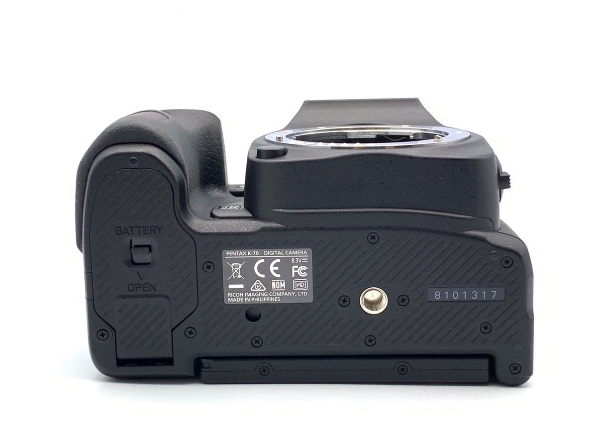 中古】ペンタックス K-70 ボディ ブラック｜｜カメラのキタムラネット