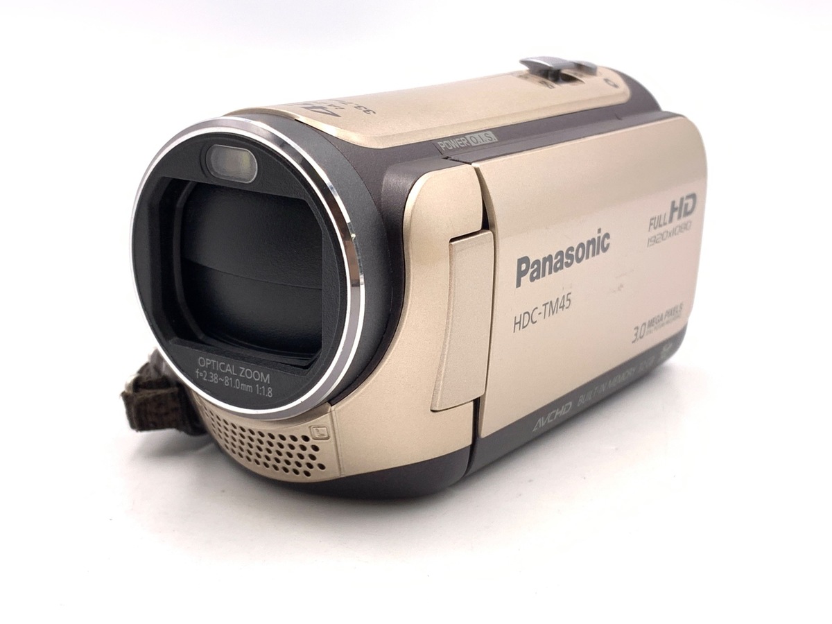 Panasonic HDC-TM45 フルHD ビデオカメラ 付属品完備 動作品 中古】パナソニック HDC-TM45 キャメルベージュ｜｜カメラのキタムラ