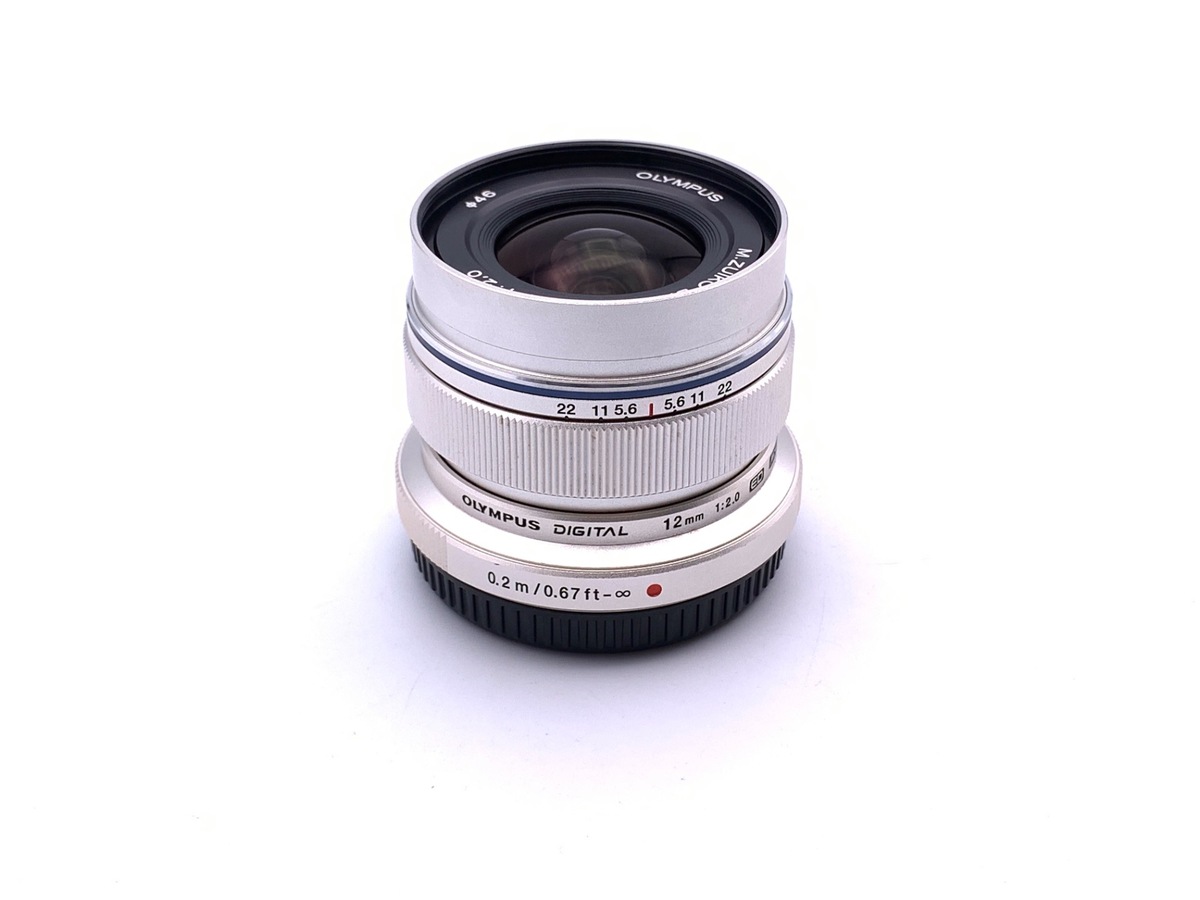 中古】オリンパス M.ZUIKO DIGITAL ED 12mm F2.0 シルバー｜｜カメラの