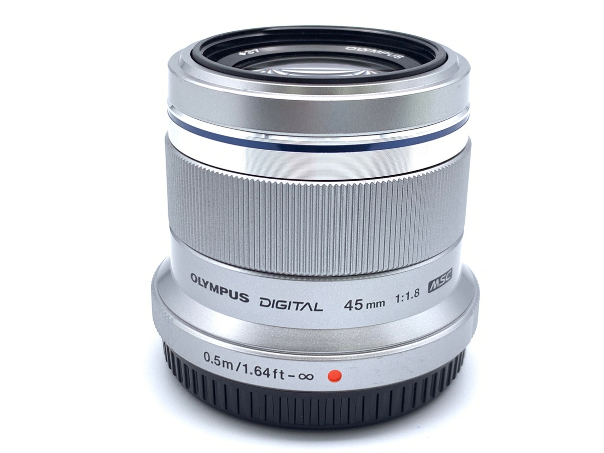 中古】オリンパス M.ZUIKO DIGITAL 45mm F1.8 シルバー 在庫一覧