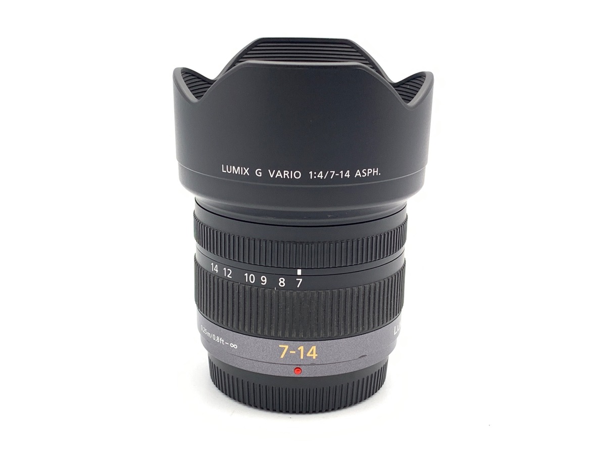 中古】パナソニック LUMIX G VARIO 7-14mm/F4.0 ASPH. [H-F007014