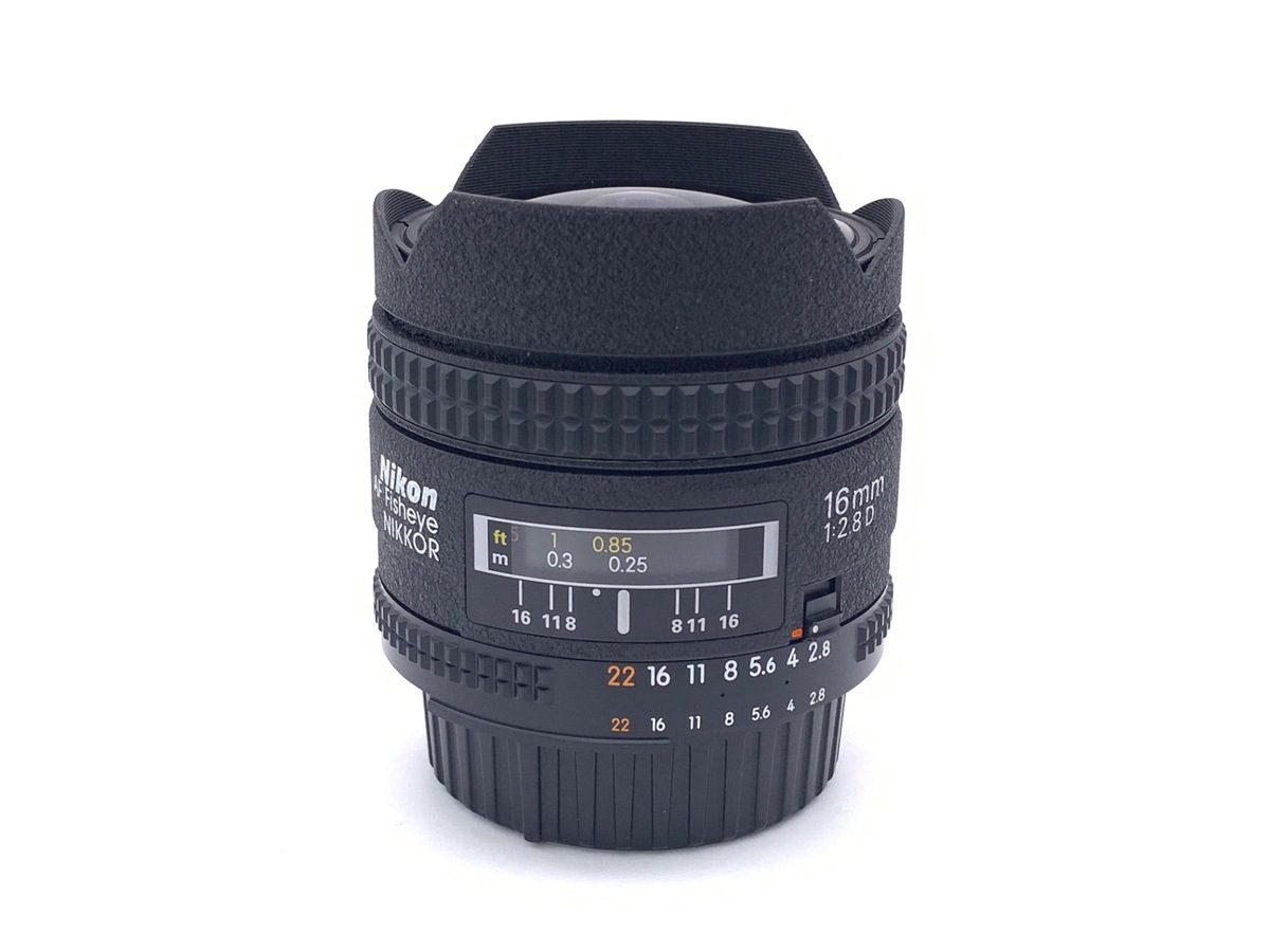 中古】ニコン Ai AF Fisheye-Nikkor 16mm F2.8D 在庫一覧｜カメラの