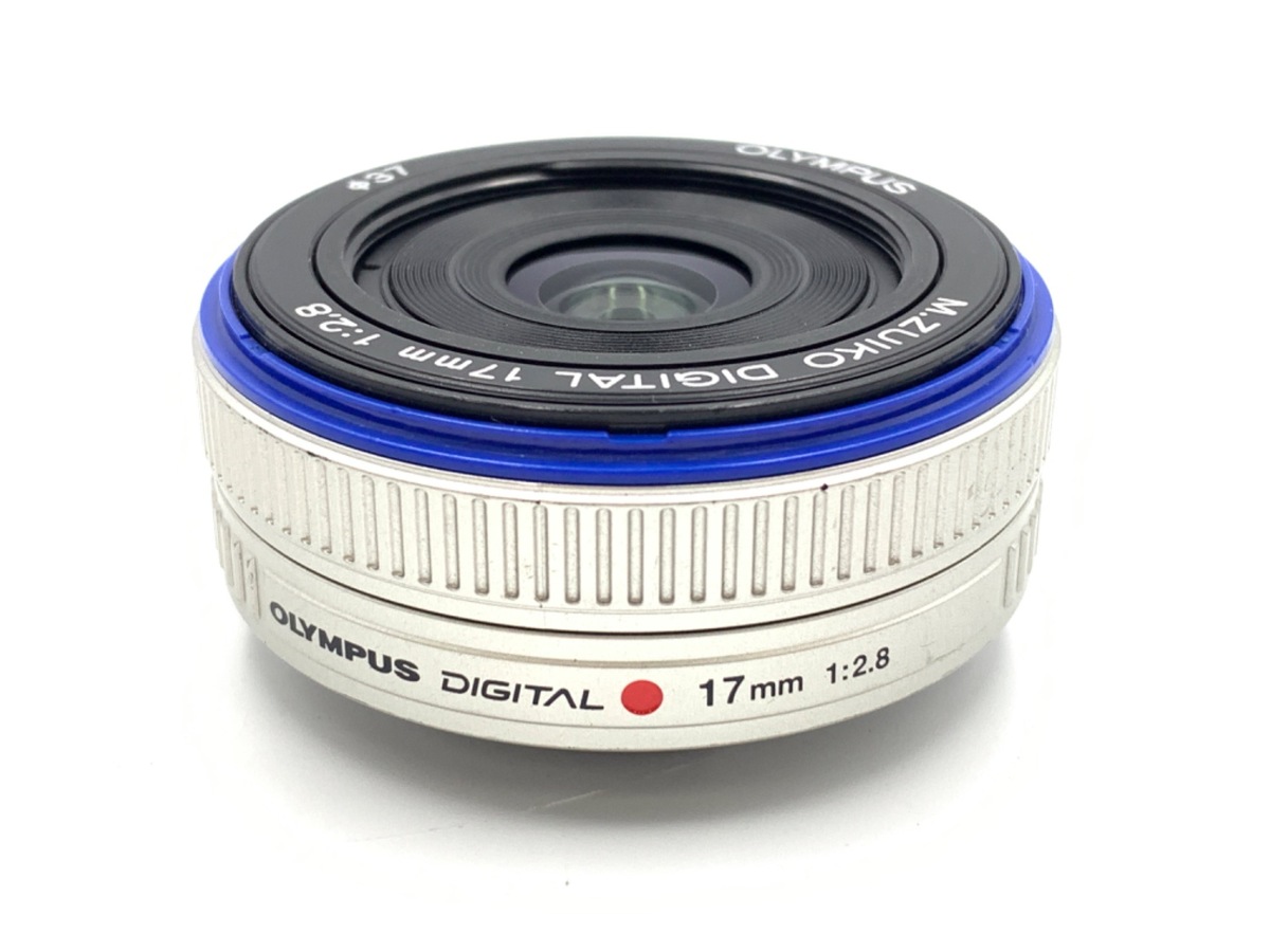 中古：B(並品)】オリンパス M.ZUIKO DIGITAL 17mm F2.8 シルバー