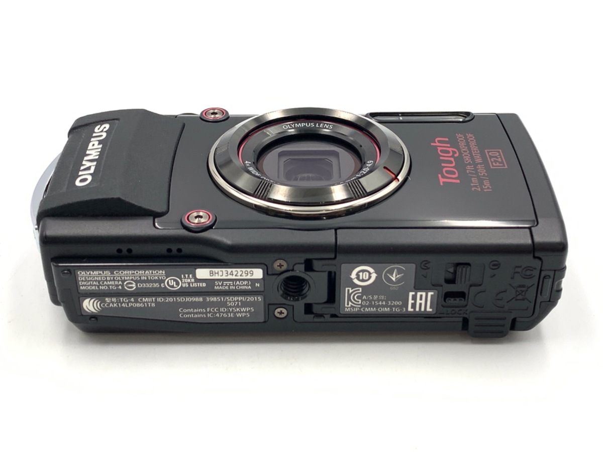 OLYMPUS デジタルカメラ STYLUS TG-4 Tough ブラック 1600万画素CMOS 