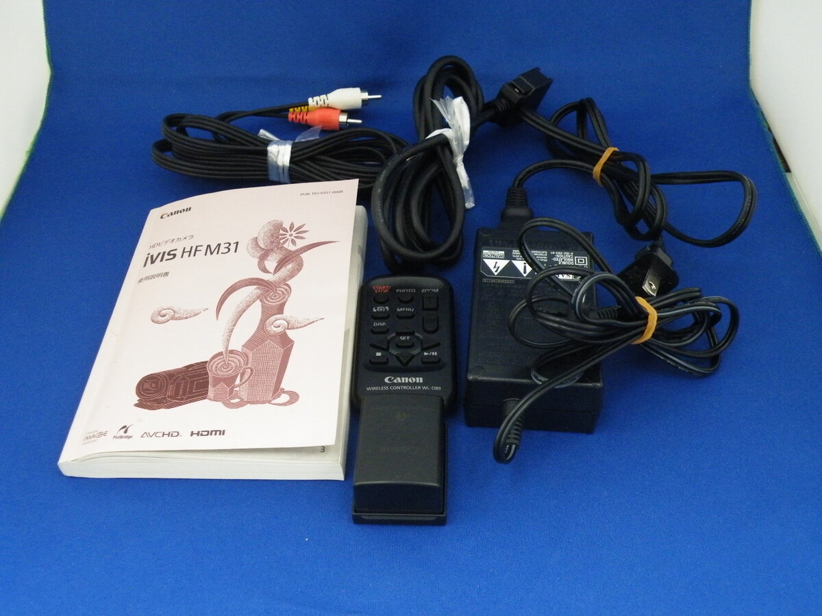 動作確認済 Canon キャノン iVIS HF M31 付属品 Amazon | Canon フルハイビジョンビデオカメラ iVIS HF M31