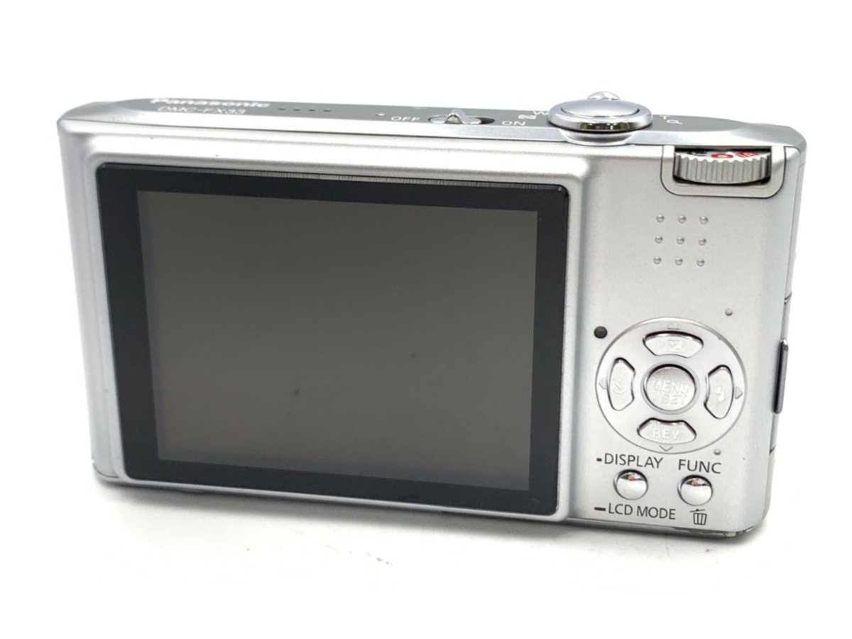中古：B(並品)】パナソニック LUMIX DMC-FX33-S シルバー
