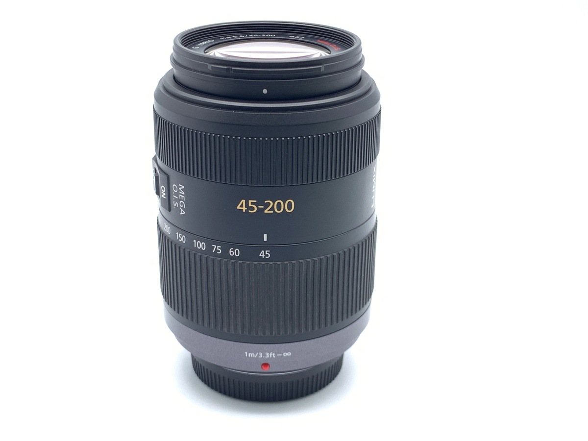 LUMIX G VARIO 45-200mm/F4.0-5.6/MEGA O.I.S. H-FS045200 中古価格
