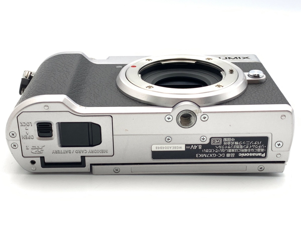 中古：B(並品)】パナソニック LUMIX DC-GX7MK3-S ボディ シルバー