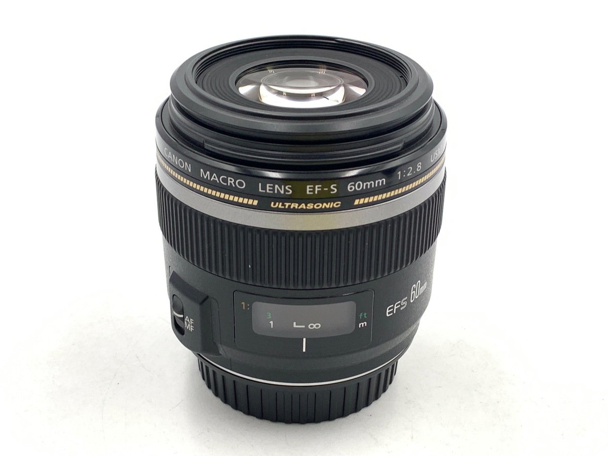 キヤノン EF-S60mm F2.8 マクロ USM 中古　レンズ　一眼 中古：AB(良品)】キヤノン EF-S60mm F2.8 マクロ USM | 2448760058950