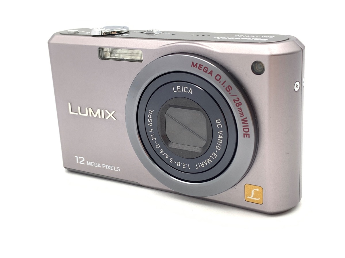 Panasonic　デジタルカメラ　LUMIX　DMC-FX100 中古美品 中古：AB(良品)】パナソニック LUMIX DMC-FX100-S シルバー