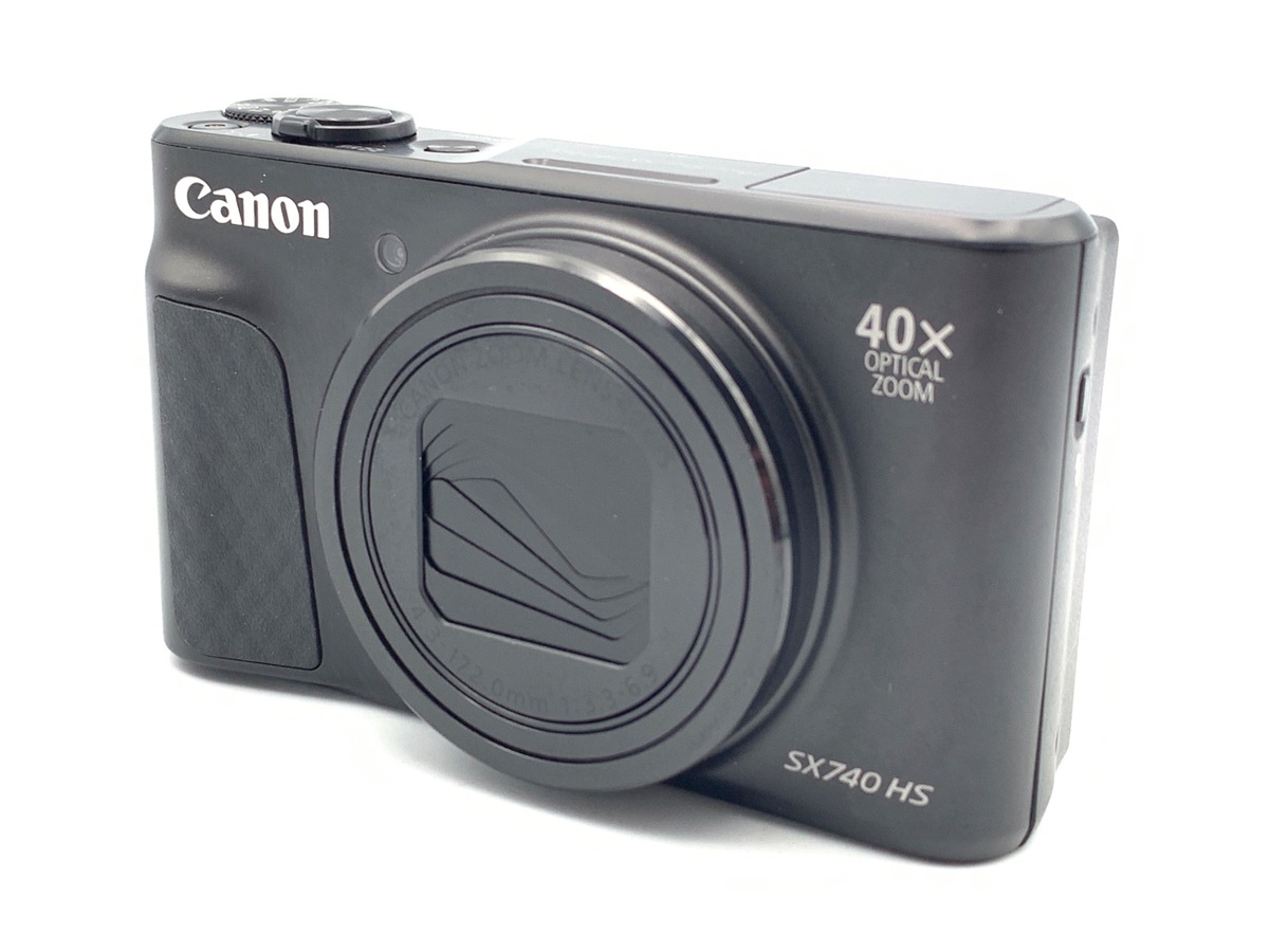 中古：A(美品)】キヤノン PowerShot SX740 HS ブラック | 2448760061059