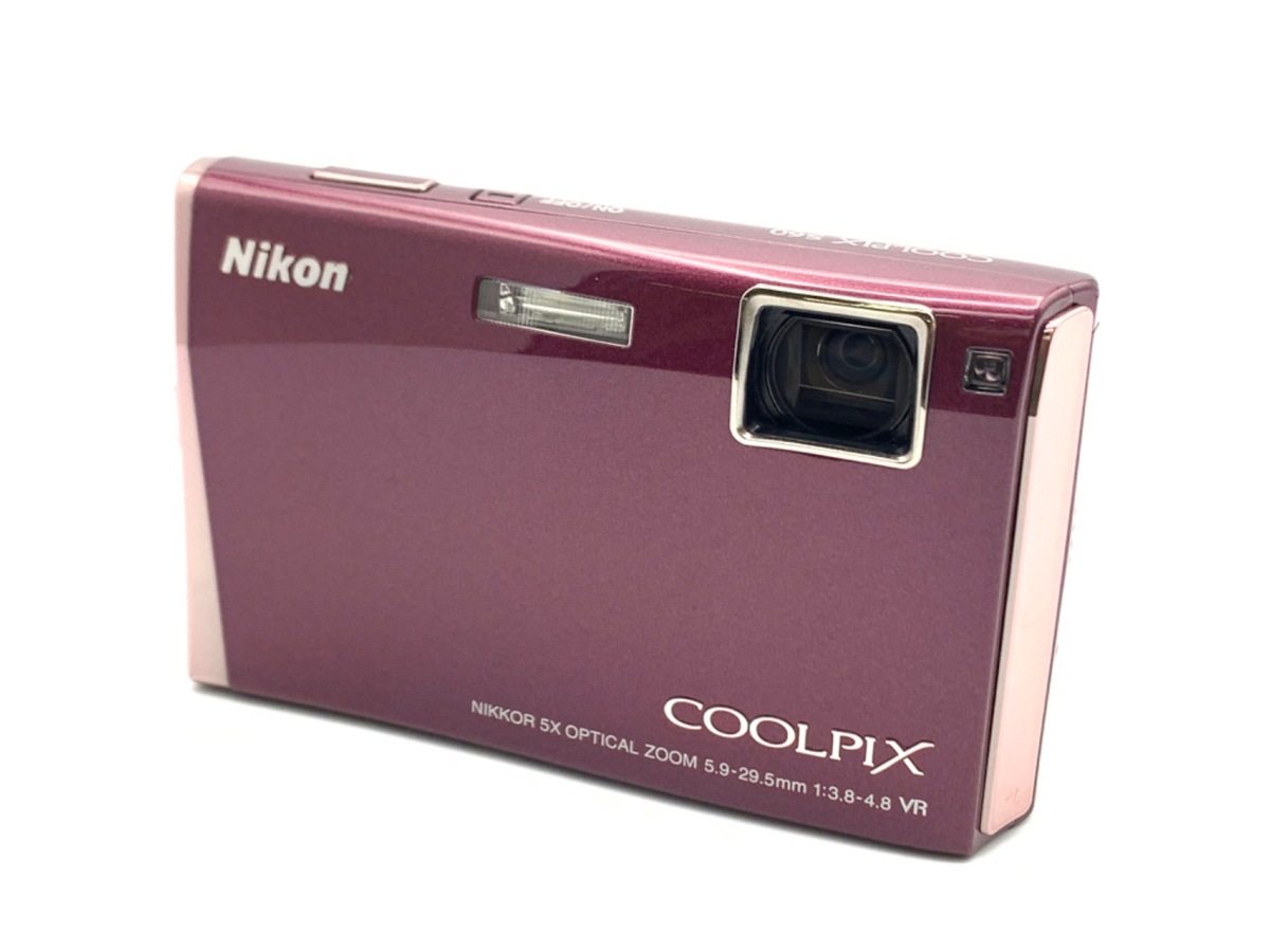 ニコン COOLPIX S60 ワインレッド