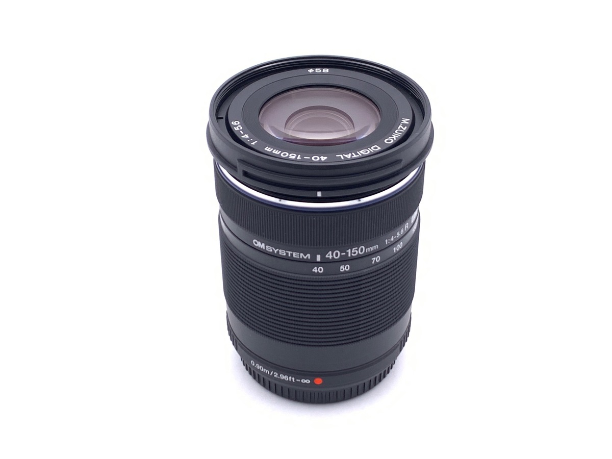 中古】オリンパス M.ZUIKO DIGITAL ED 40-150mm F4.0-5.6 R ブラック