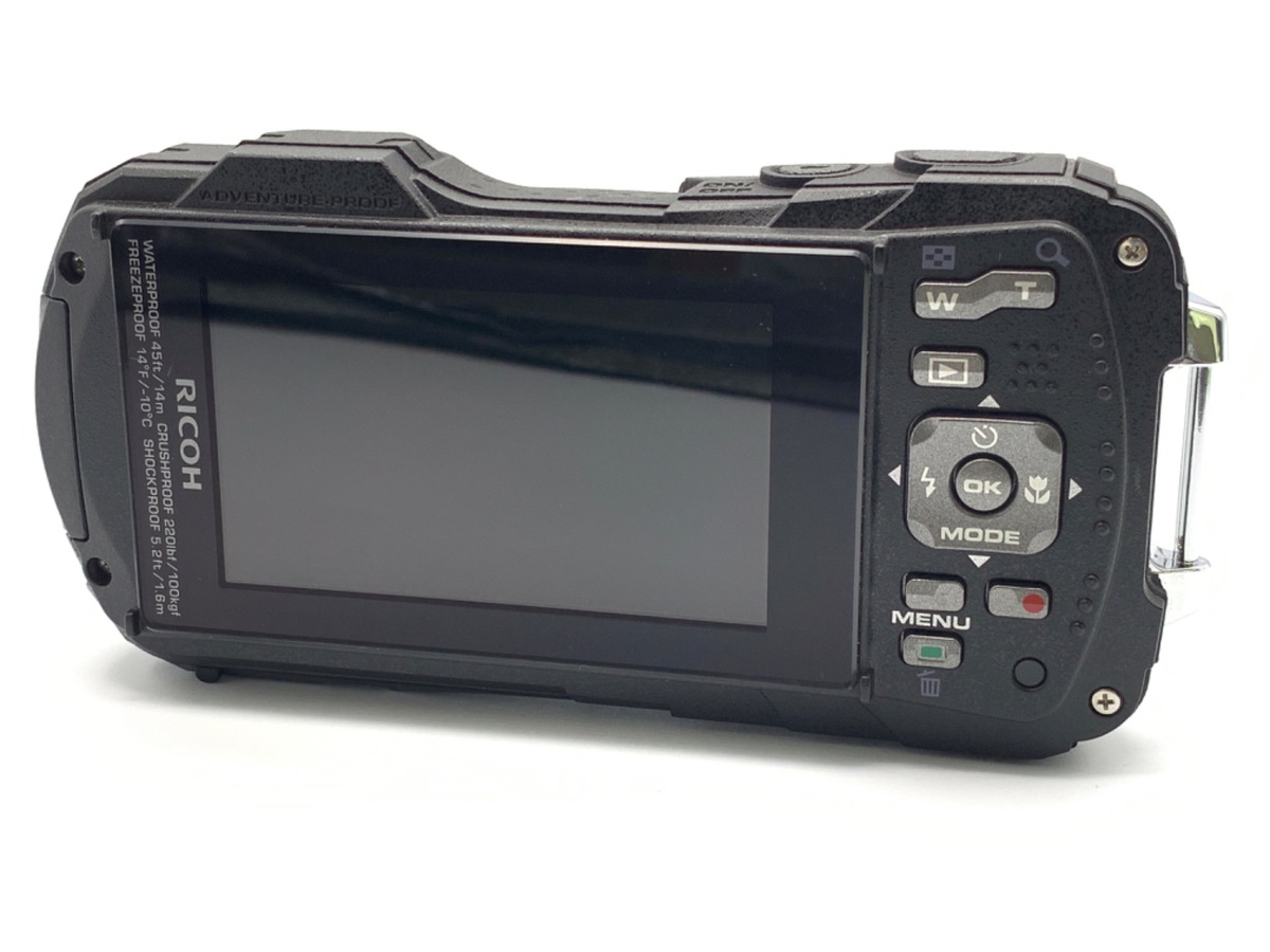 【並品】RICOH WG-50 BK ブラック Amazon | RICOH 防水デジタルカメラ RICOH WG-50 ブラック 防水