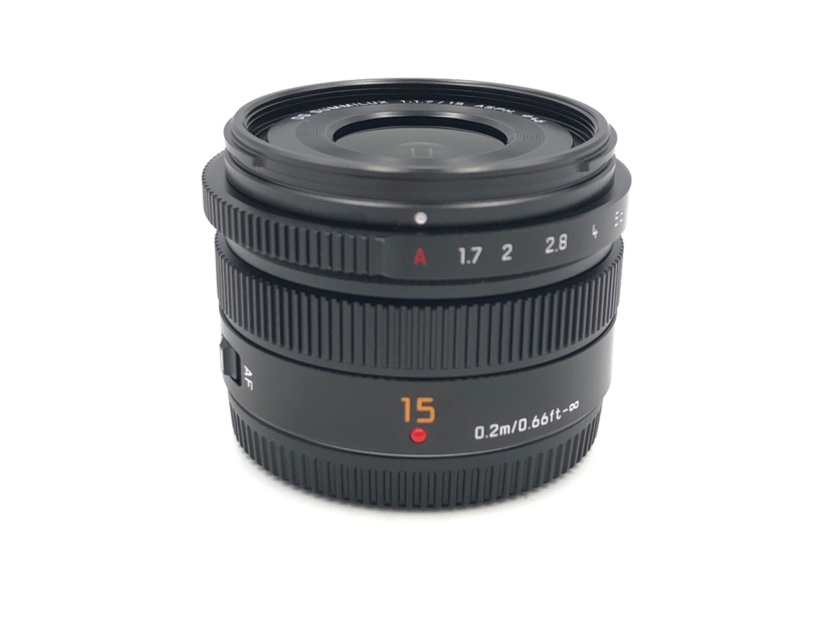 LEICA DG SUMMILUX 15mm/F1.7 ASPH. H-X015-K [ブラック] 中古価格比較