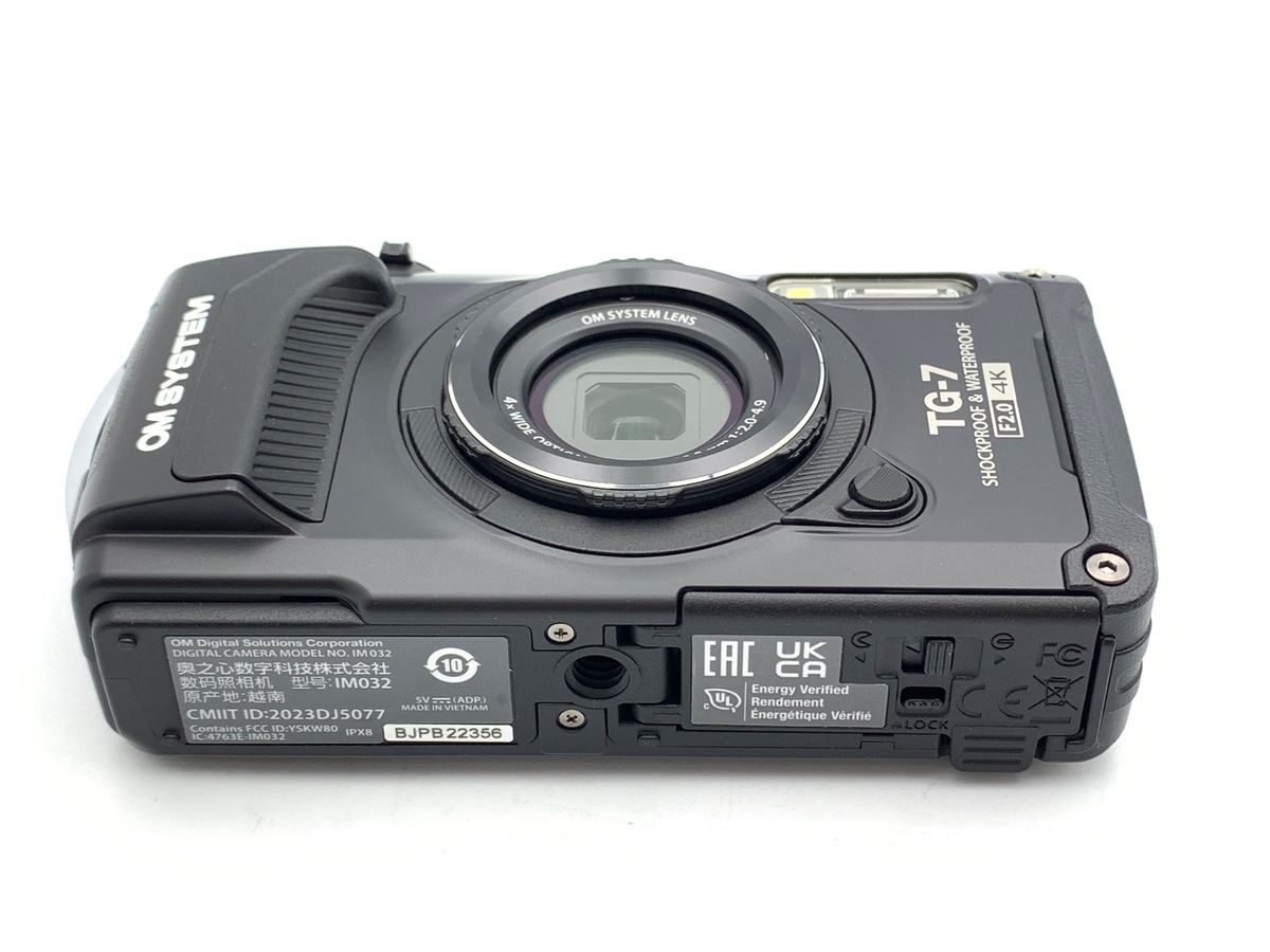 中古】OM SYSTEM Tough TG-7 BLK ブラック｜｜カメラのキタムラネット