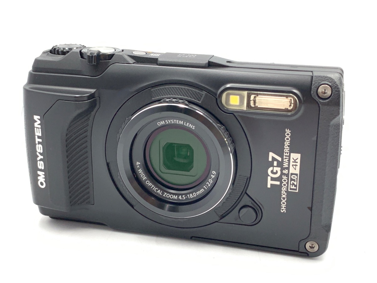 中古：AB(良品)】OM SYSTEM Tough TG-7 BLK ブラック | 2448770025256