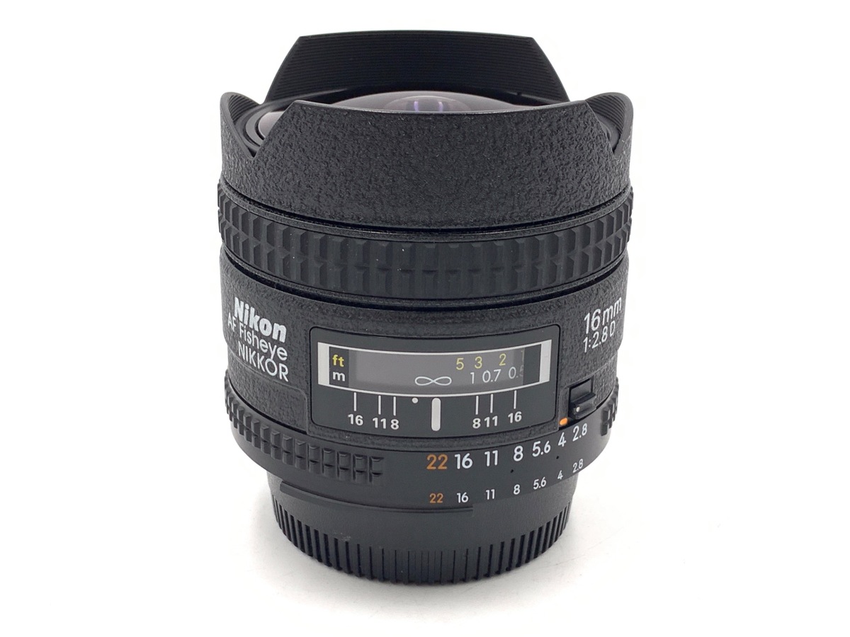 中古：B(並品)】ニコン Ai AF Fisheye-Nikkor 16mm F2.8D | 2448770025812