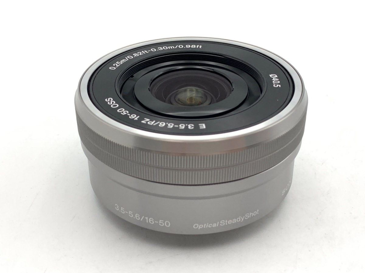 中古：A(美品)】ソニー E PZ 16-50mm F3.5-5.6 OSS シルバー [SELP1650 