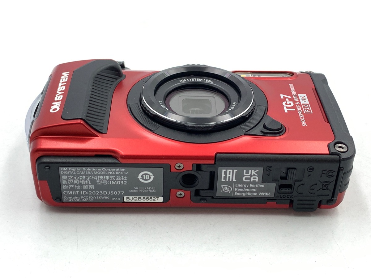 中古】OM SYSTEM Tough TG-7 RED レッド｜｜カメラのキタムラネット