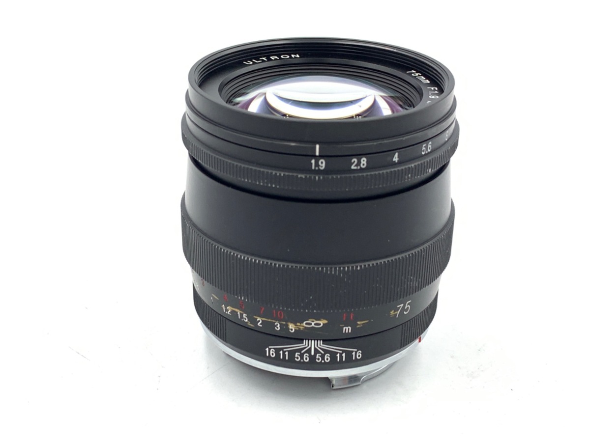 �R�V�i �t�H�N�g�����_�[ ULTRON 75mm F1.9 MC �}���`�R�[�g �}�b�g�u���b�N�y�C���g ���C�JM�p