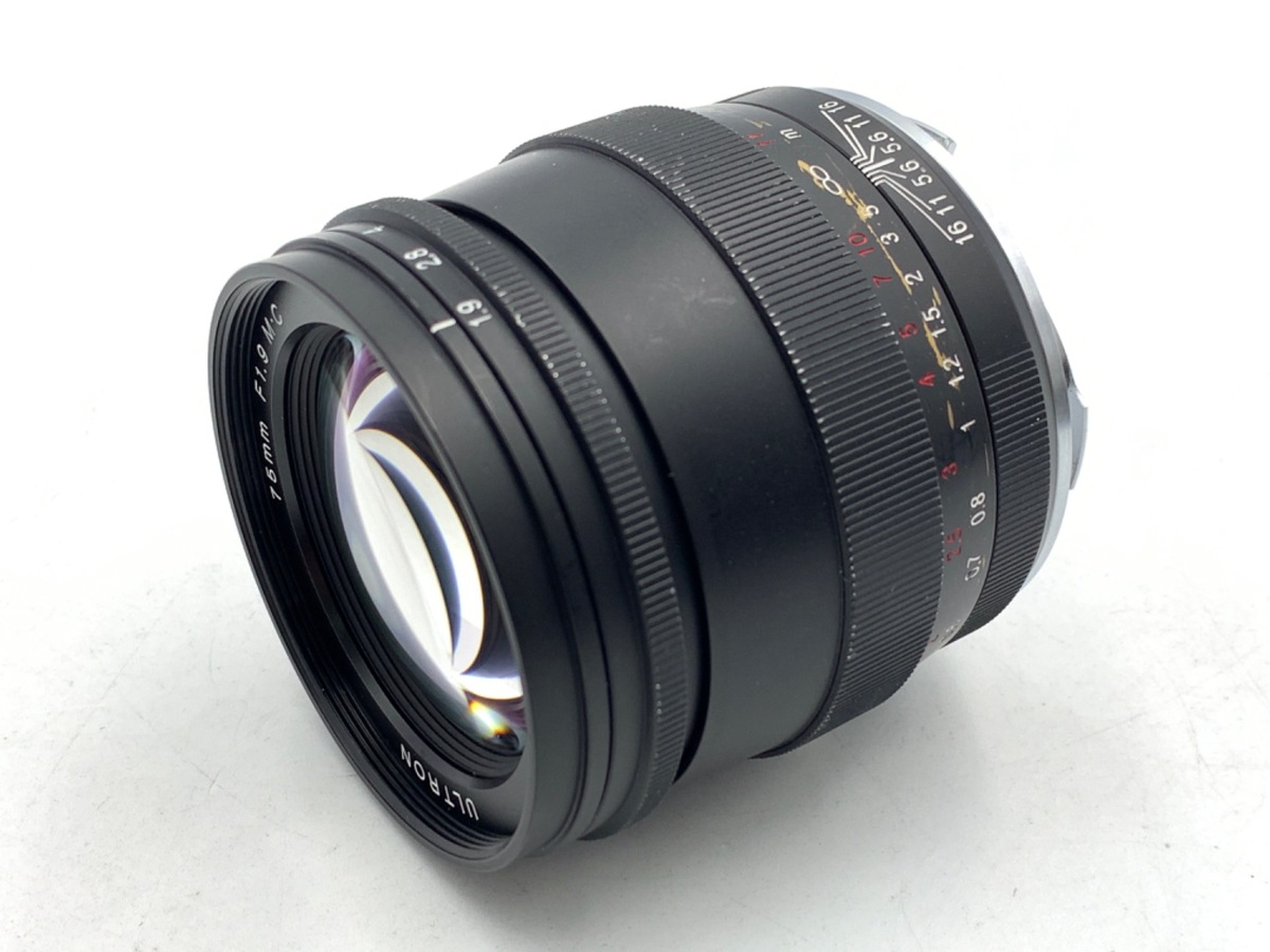 �R�V�i �t�H�N�g�����_�[ ULTRON 75mm F1.9 MC �}���`�R�[�g �}�b�g�u���b�N�y�C���g ���C�JM�p