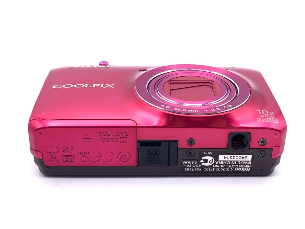 【美品】Nikon COOLPIX S6300 ピンク コンパクトデジタルカメラ 美品】Nikon COOLPIX S6300 ピンク コンパクトデジタルカメラ