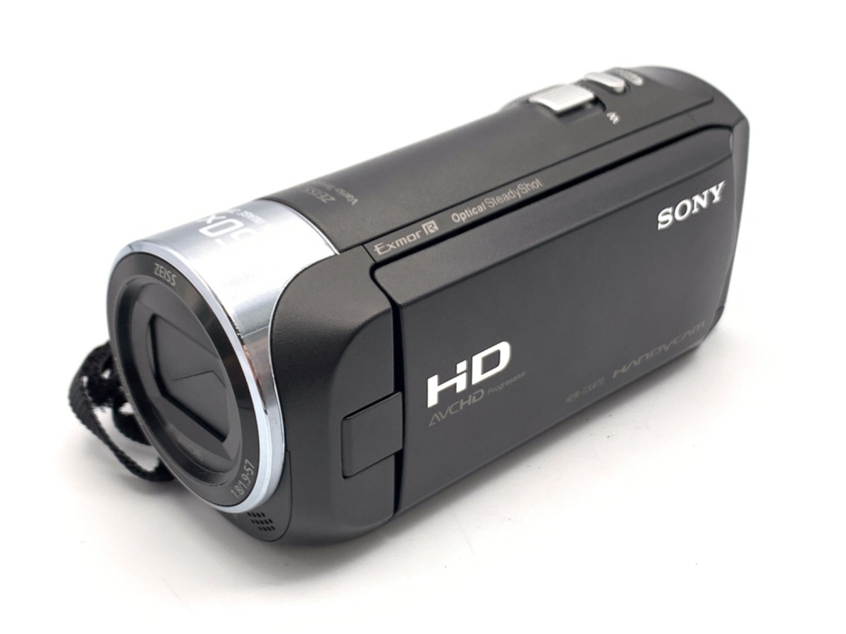 ソニー デジタルHDビデオカメラレコーダー HDR-CX470 B ブラック