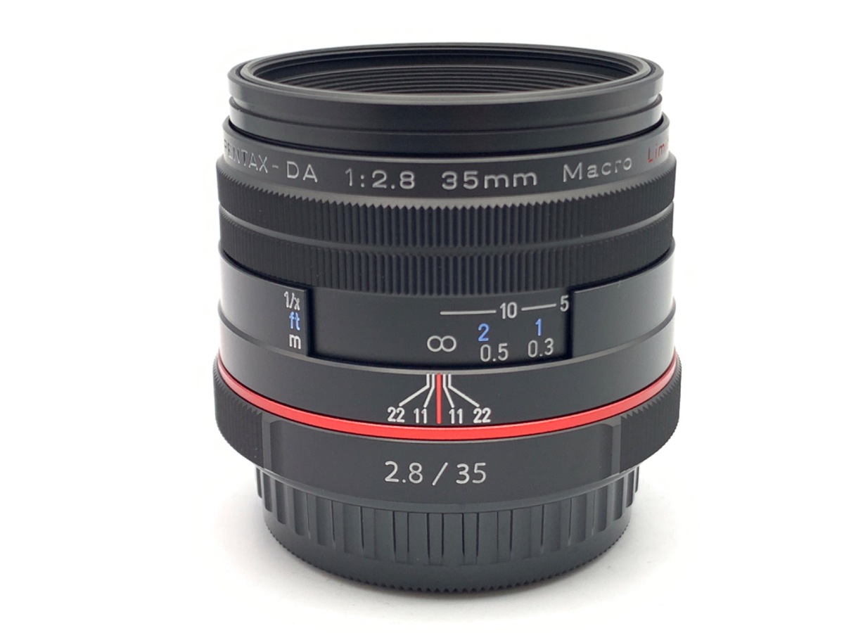 中古】ペンタックス HD PENTAX-DA 35mm F2.8 Macro Limited ブラック