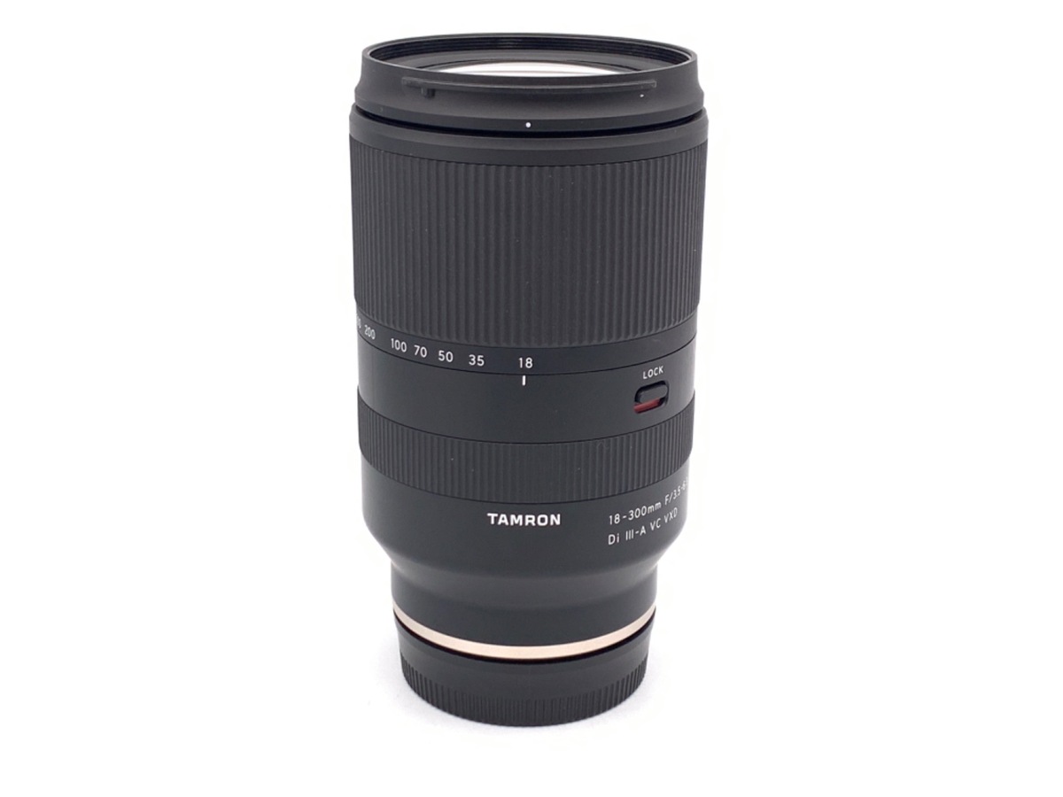 【美品】タムロン18-300mm 3.5-6.3 Di III ※Eマウント 中古】タムロン 18-300mm F3.5-6.3 Di III-A VC VXD ソニーEマウント用