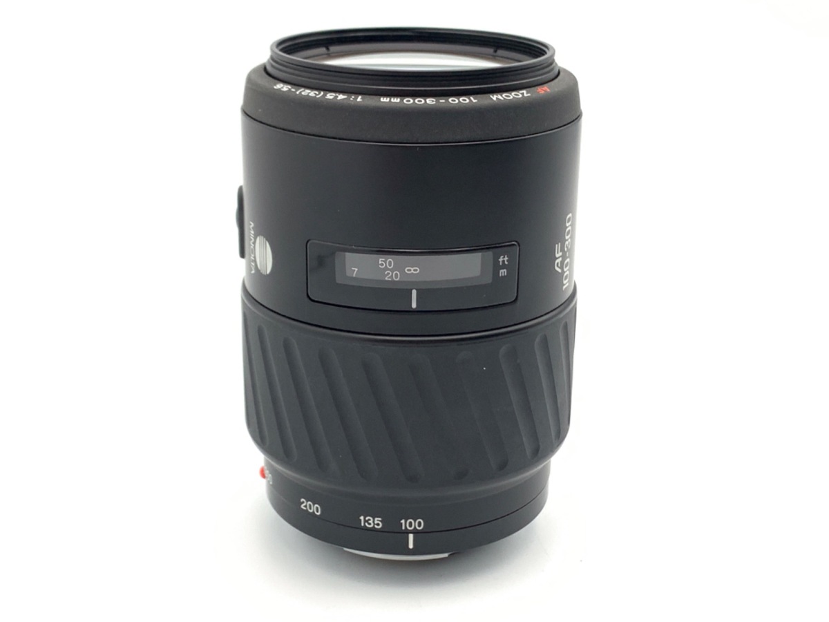 即購入不可 AF100-300F4.5-5.6D カメラレンズ 中古】ミノルタ AF 100-300 F4.5-5.6｜｜カメラのキタムラネットショップ