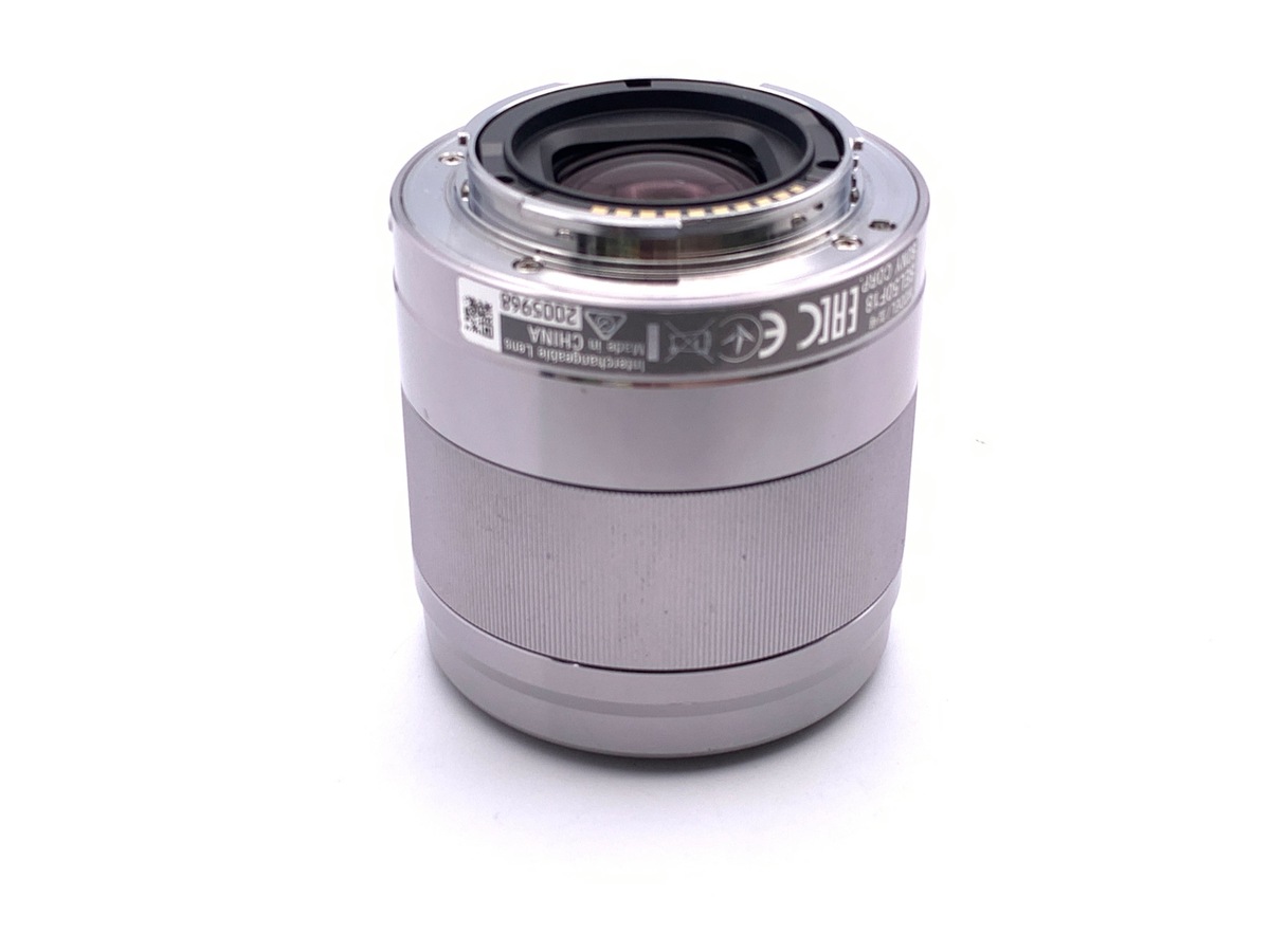 中古】ソニー E 50mm F1.8 OSS [SEL50F18S] シルバー｜｜カメラの