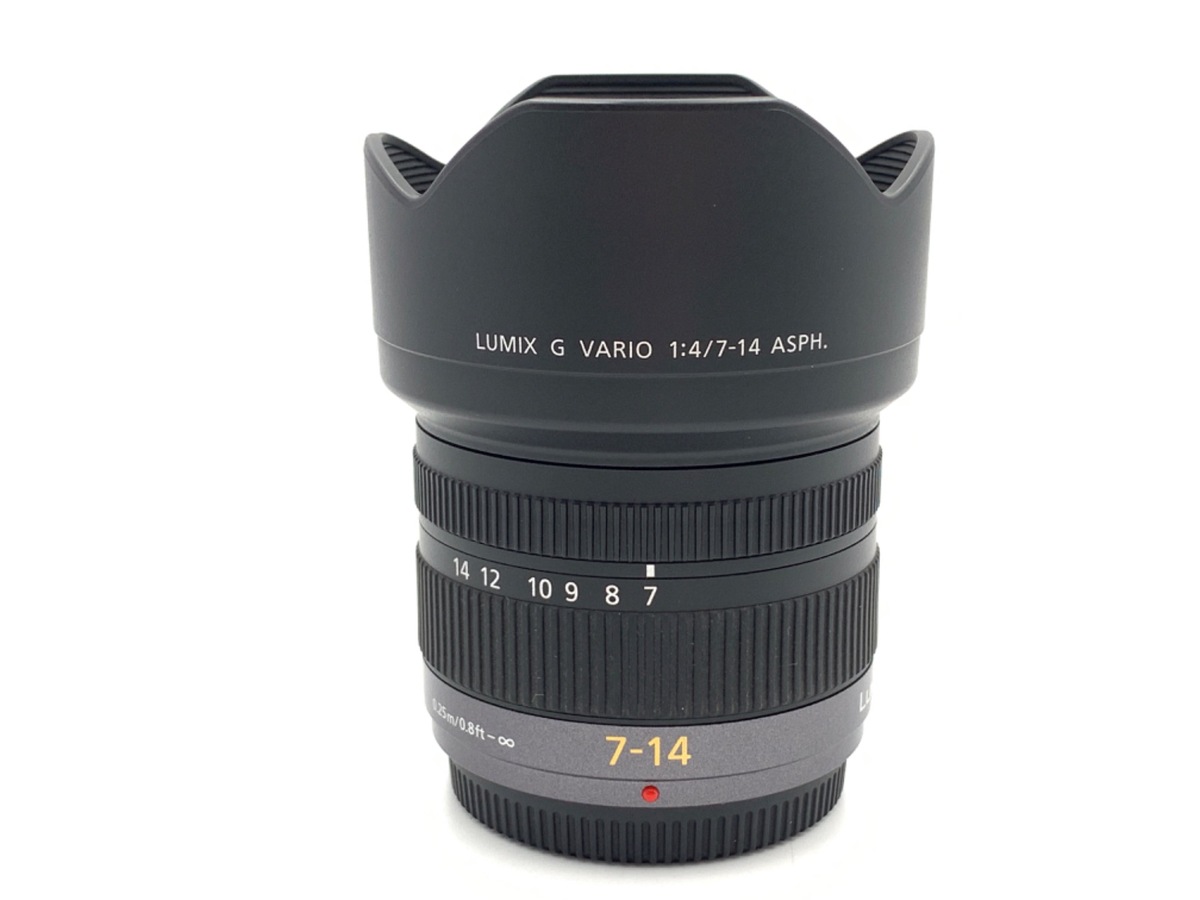 中古】パナソニック LUMIX G VARIO 7-14mm/F4.0 ASPH. [H-F007014
