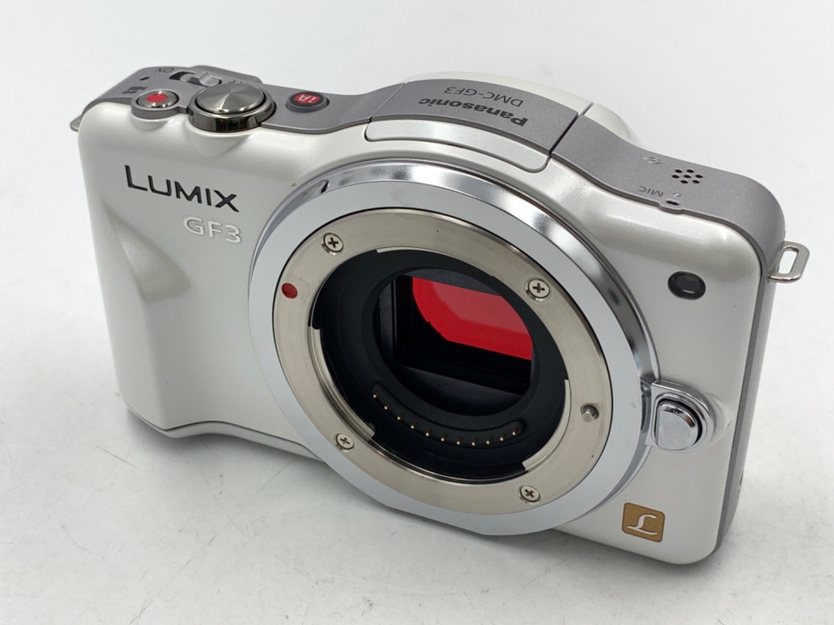 中古】パナソニック LUMIX DMC-GF3-W ボディ シェルホワイト 在庫一覧