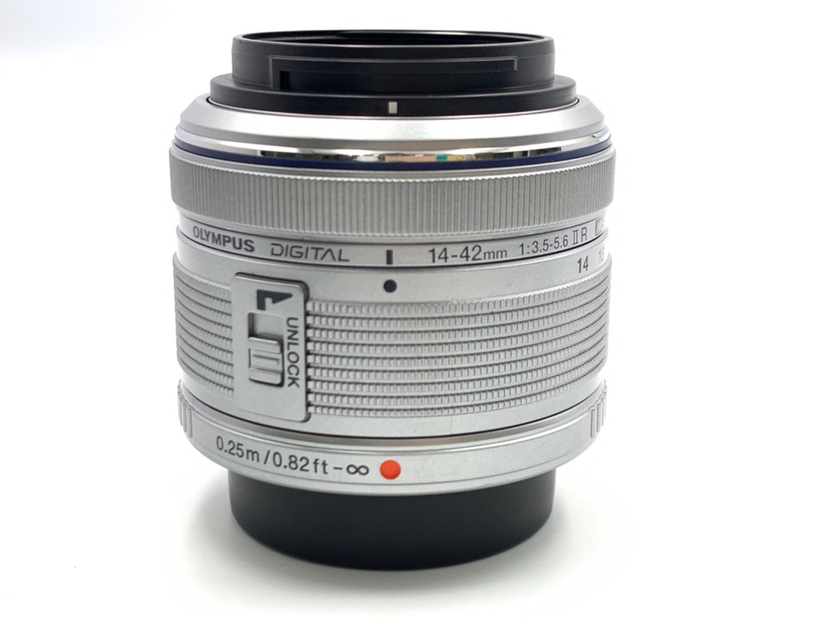 美品  DIGITAL M.ZUIKO 14-42mm 中古価格 [シルバー] R II F3.5-5.6 レンズ(単焦点)