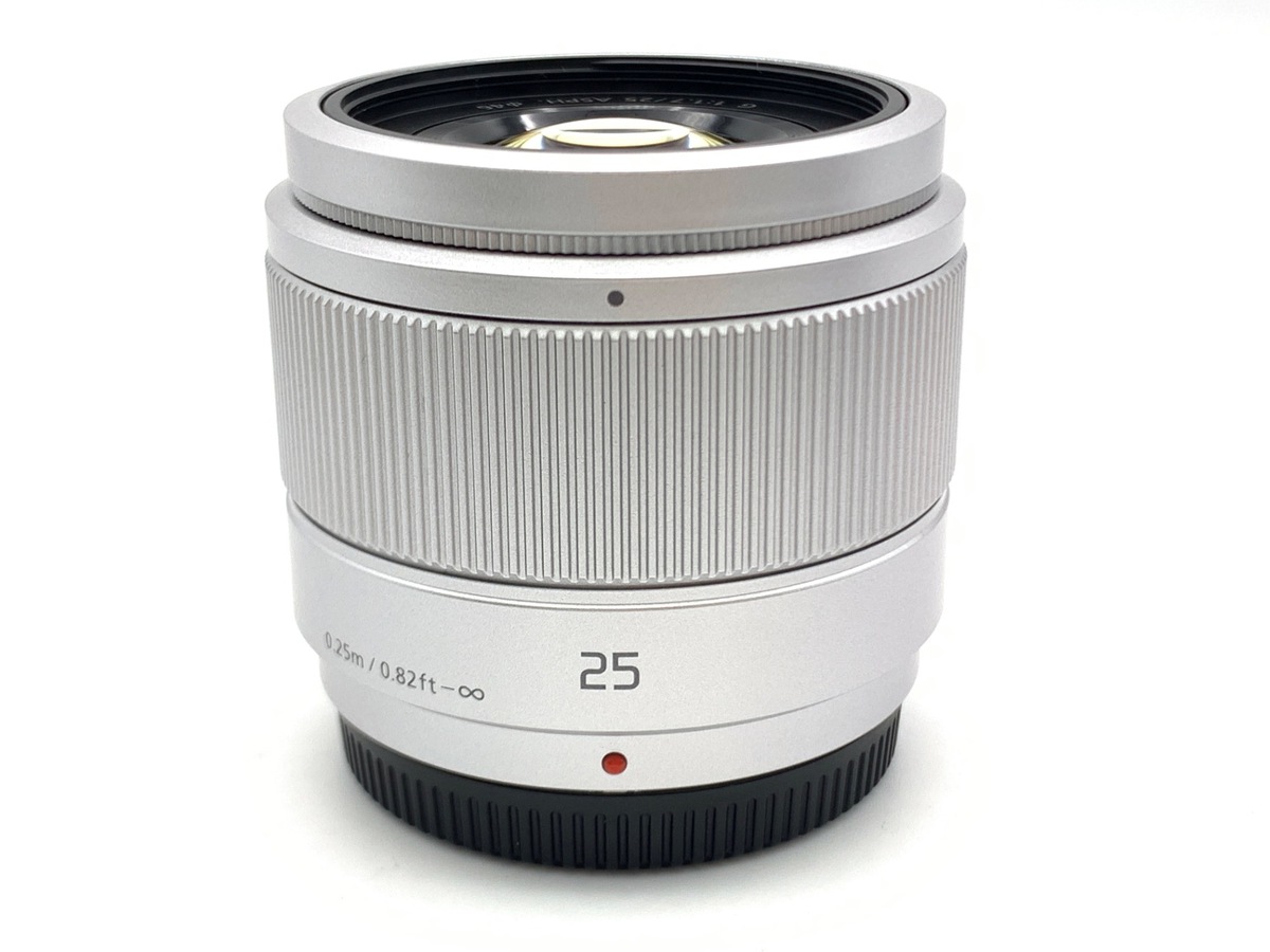 LUMIX G 25mm/F1.7 ASPH. H-H025-S [シルバー] 中古価格比較 - 価格.com