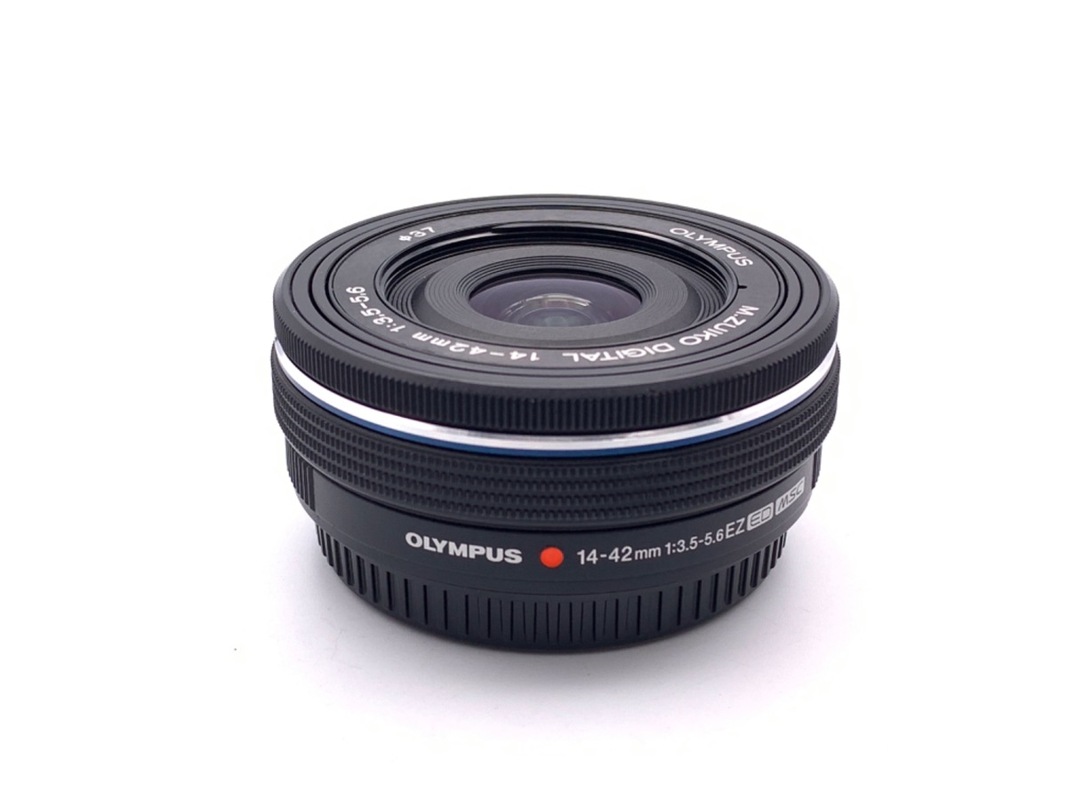中古】オリンパス M.ZUIKO DIGITAL ED 14-42mm F3.5-5.6 EZ ブラック