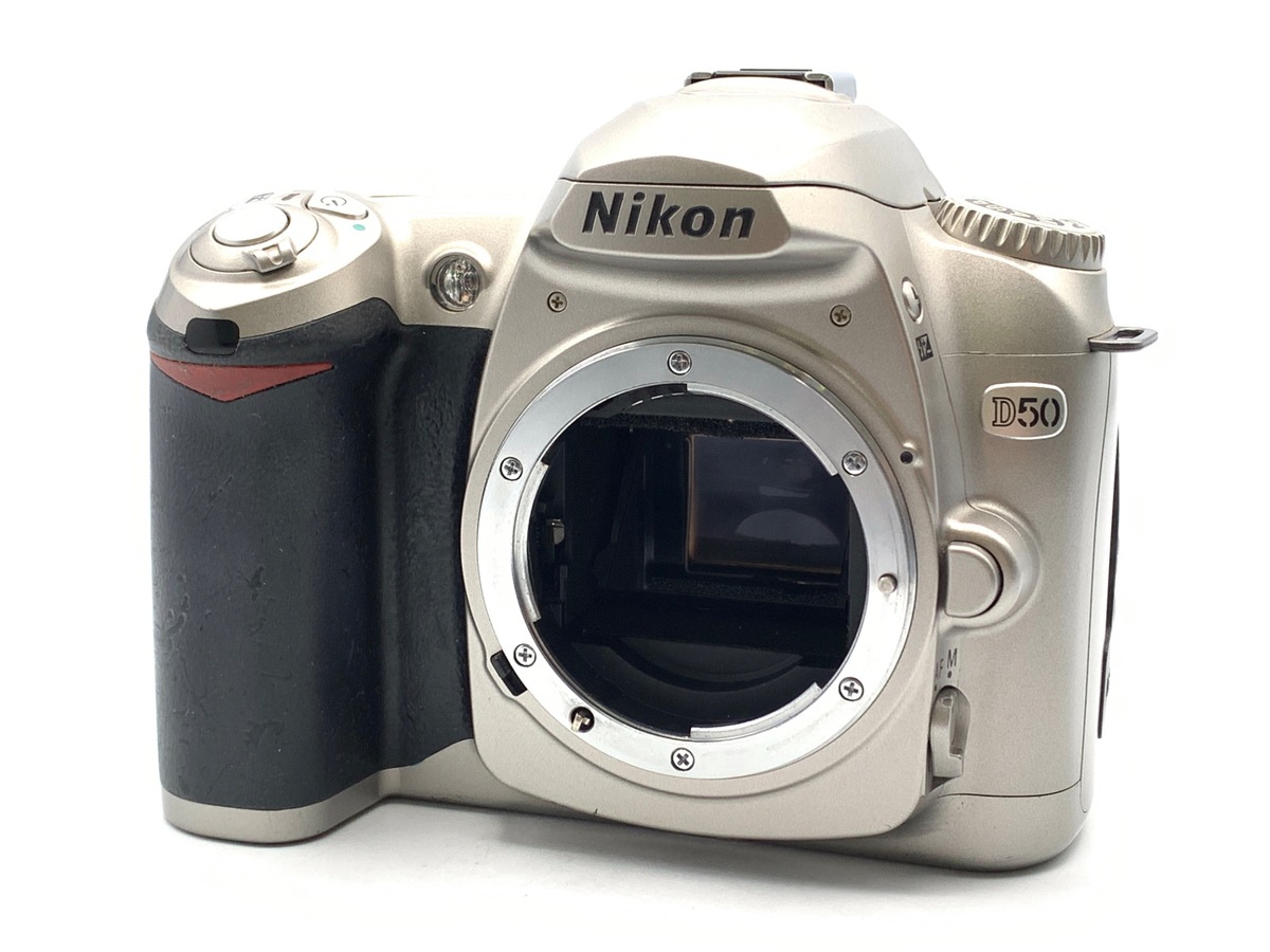 ★撮影枚数6,063枚・美品★Nikon ニコン D50 ボディ #21599 中古：B(並品)】ニコン（Nikon）D50 ボディ シルバー【610万画素