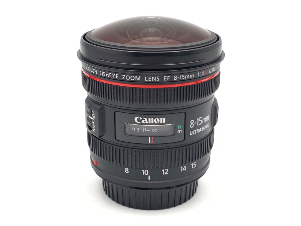 中古：AB(良品)】キヤノン EF8-15mm F4L フィッシュアイ USM 
