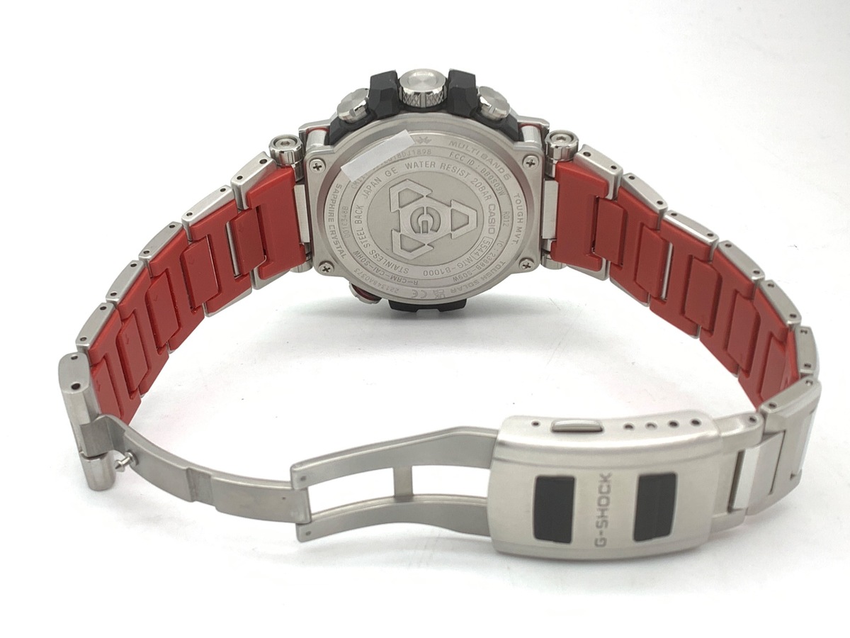 カシオ G-SHOCK MT-G ブラック MTG-B1000D-1AJF ステンレススティール